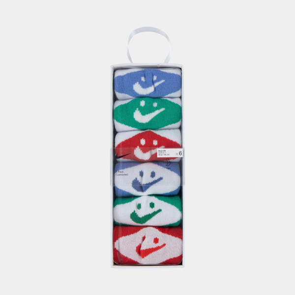 Изображение НОСКИ NHN 6PK NIKE SMILEY CREW