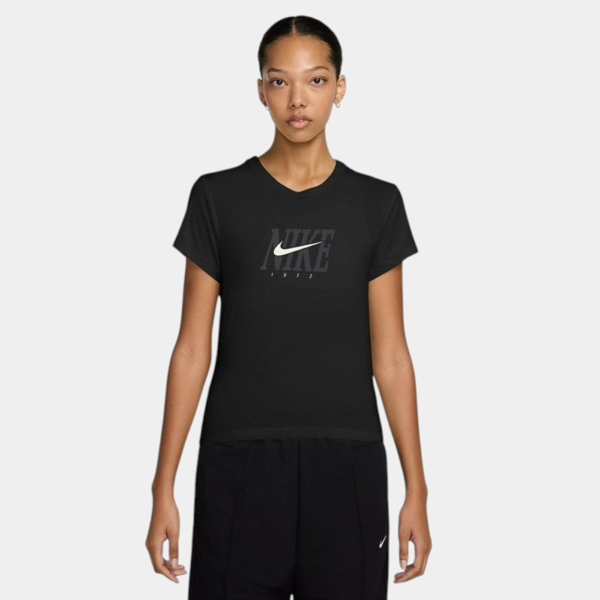 Изображение ФУТБОЛКА W NSW SS SLIM TEE PNX GRX