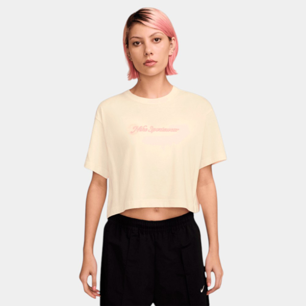 Изображение ФУТБОЛКА W NSW CLUB SS CROP TEE CC