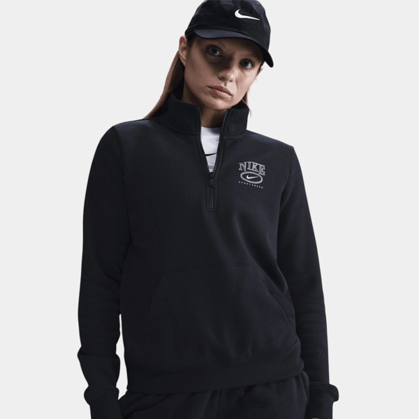 Изображение ТОЛСТОВКА W NSW CLUB FLC MOCK GX QZ TOP